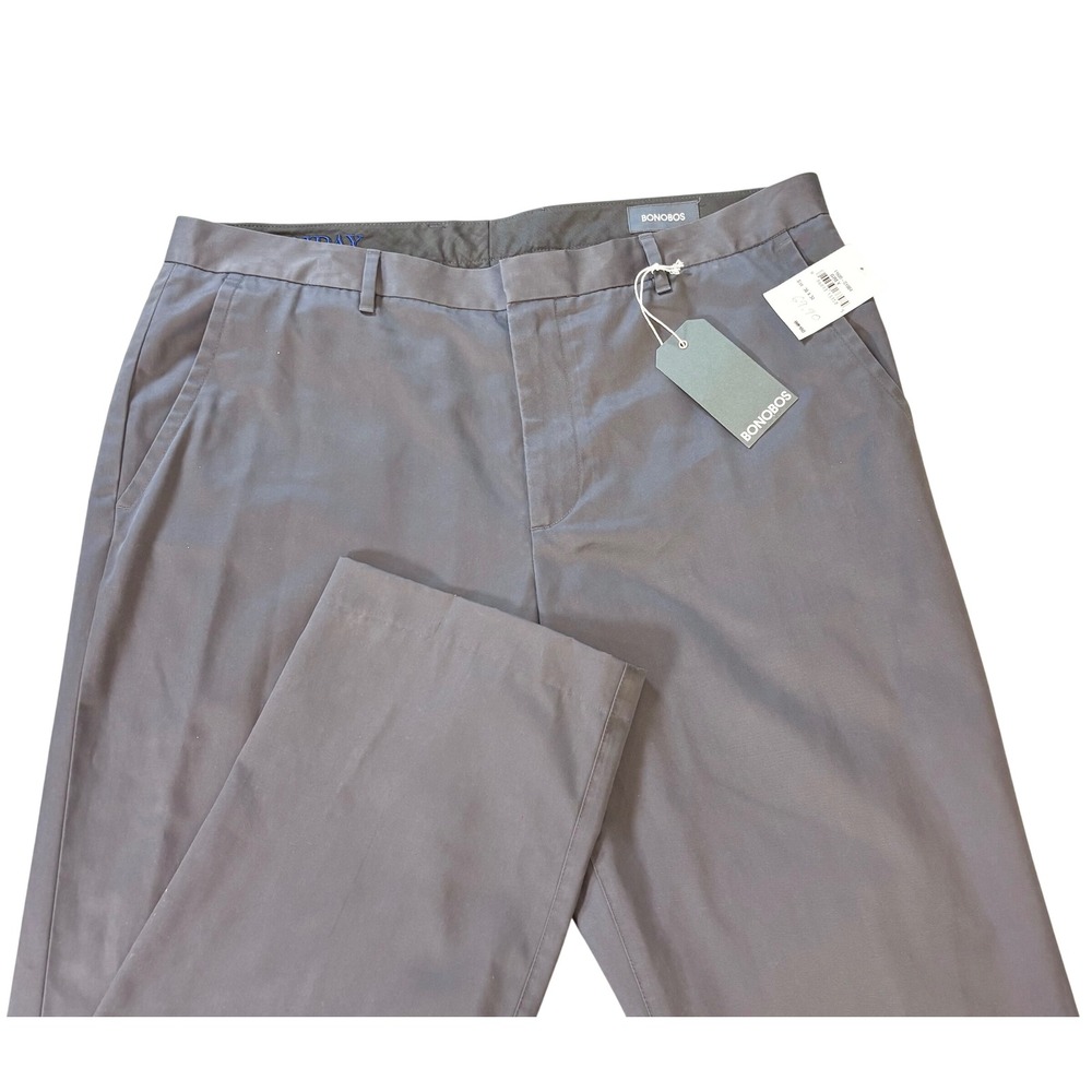 Bonobos Weekday Warrior Friday Pants Mens 38x34 Grey
